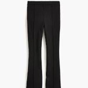 J. Crew Factory Crop Flare Ponte Pant - Black, 14
